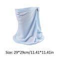 thumbnail image 4 of Outdoor Sports Sun Proof Neck Wrap Cover UV Protection Face Mask Ice Silk Scarf for Hiking Cycling Running Sunblock Head Neck Covering, 4 of 7