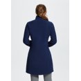 thumbnail image 4 of BALEAF Women's Fleece Dress Sweatshirt Tunic Long Quarter Zip Pullover Polar Winter Dress Cover Ups Pocket Navy Blue XS, 4 of 7