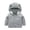 Grey, variant on Karoyedx Baby Girl Winter Jacket Newborn Infant Baby Boys Girls Cartoon Fleece Hooded Jacket Coat Warm Todder Kids Outwear Coat Zipper Up White Size,3-6 Months