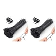 thumbnail image 1 of relayinert 100pcs Secure And Cable Zip Ties Wide Application And Non-deformable 2Set, 1 of 6