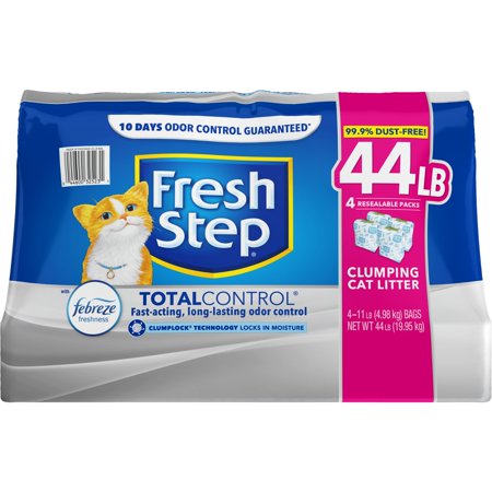 UPC: 0044600325231 | Fresh Step Total Control Scented Litter with the Power of Febreze  Clumping Cat Litter  44 Pounds