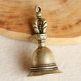 thumbnail image 4 of Sinyiin Brass Handle Loud Hand Bell Large Hand Bell for Weddings, School Classroom Game, 4 of 8
