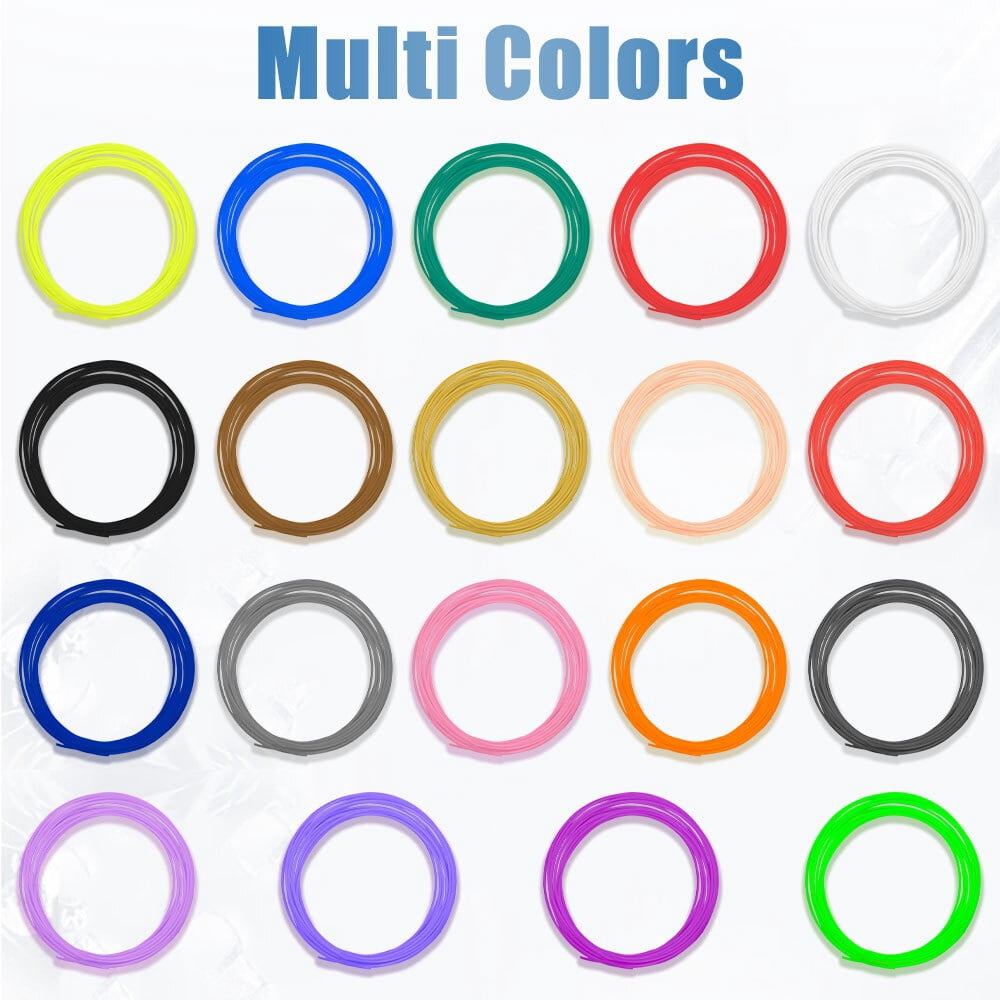 3D Pen Filament 1.75mnm PLA Material 5 Meters Plastic for 3D Printing Printer Pencil Refill