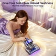 thumbnail image 2 of Maircle Mattress Vacuum Cleaner with UV Light, Bed Vacuum with Dust Detection, 18KPa Handheld Vacuum with LED Display, 40,000 Beats/Min Tapping, 150°F Heat, HEPA Filter for Bed, Couch, 2 of 8