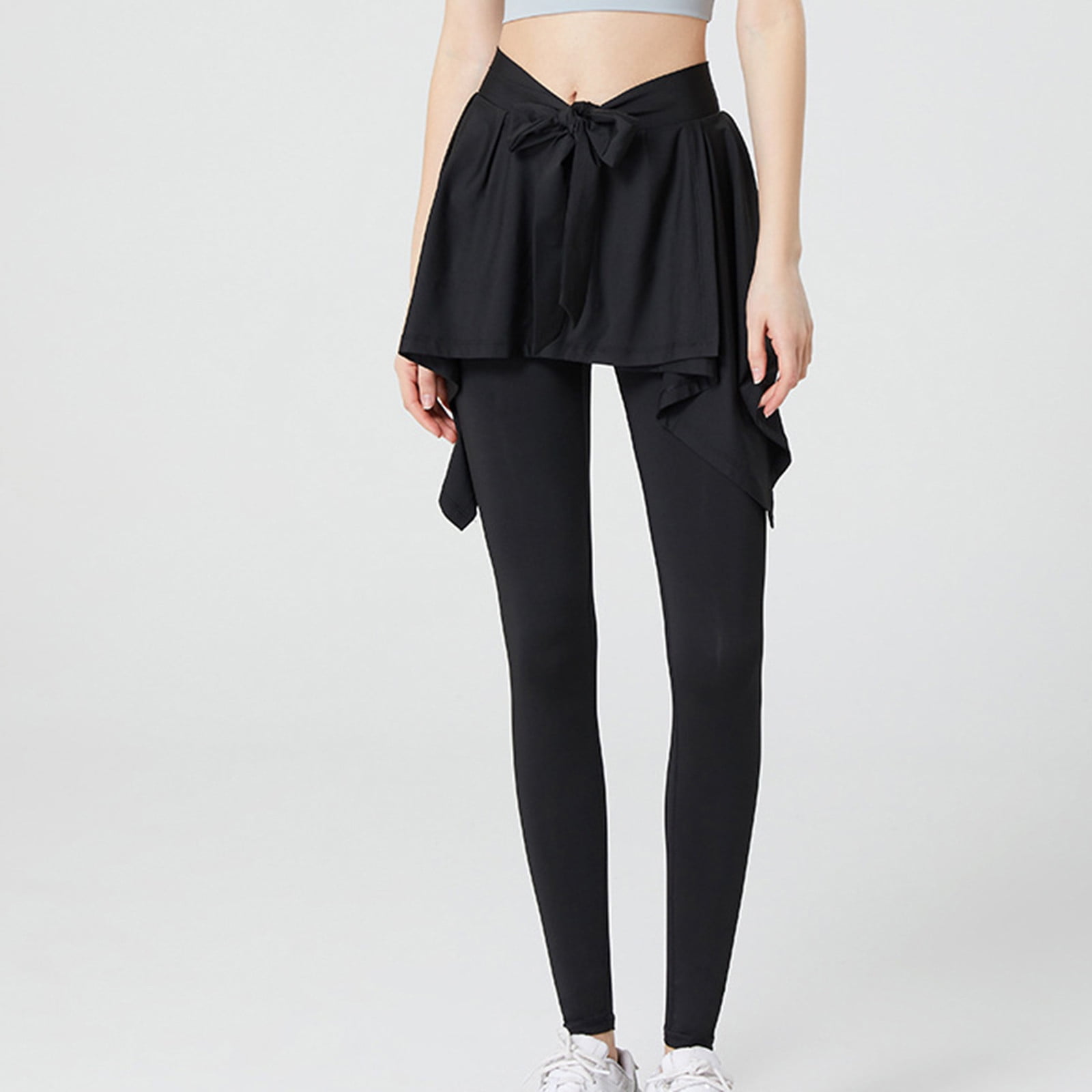 High waisted black athletic leggings 2025