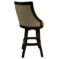 thumbnail image 2 of Tobias Designs Bali 34" Swivel Wood Extra Tall Bar Stool in Angora/Brown, 2 of 2
