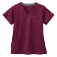 thumbnail image 5 of Bio Womens Stretch Angle V-Neck Scrub Top, Style 19021, 5 of 5