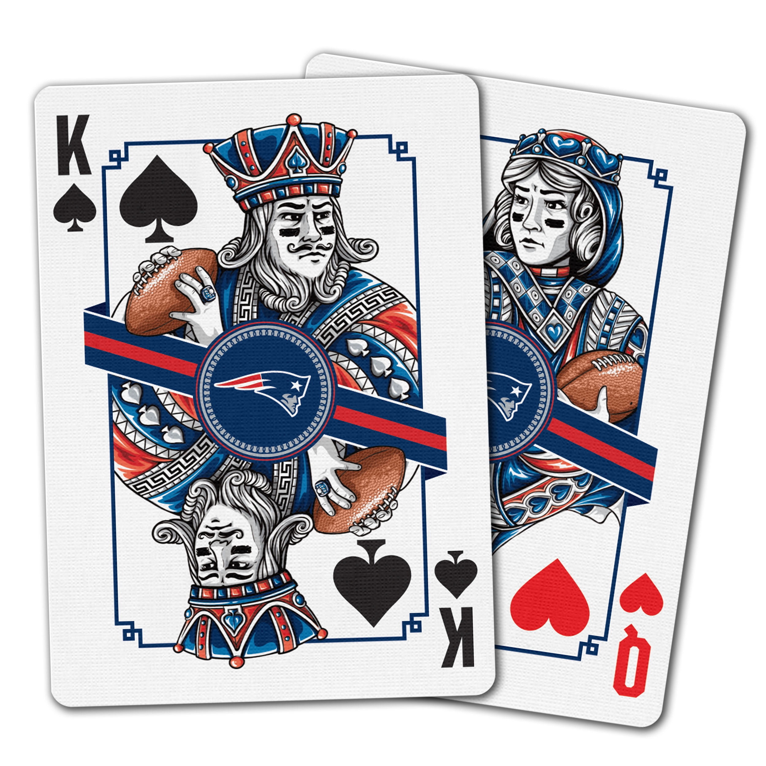 YouTheFan NFL New England Patriots Classic Series Playing Cards
