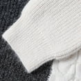 thumbnail image 6 of Men's Winter Sweaters Vintage Solid Color Long Sleeved Pullover Crew Neck Sweater Business Casual Tops Gray XL, 6 of 7