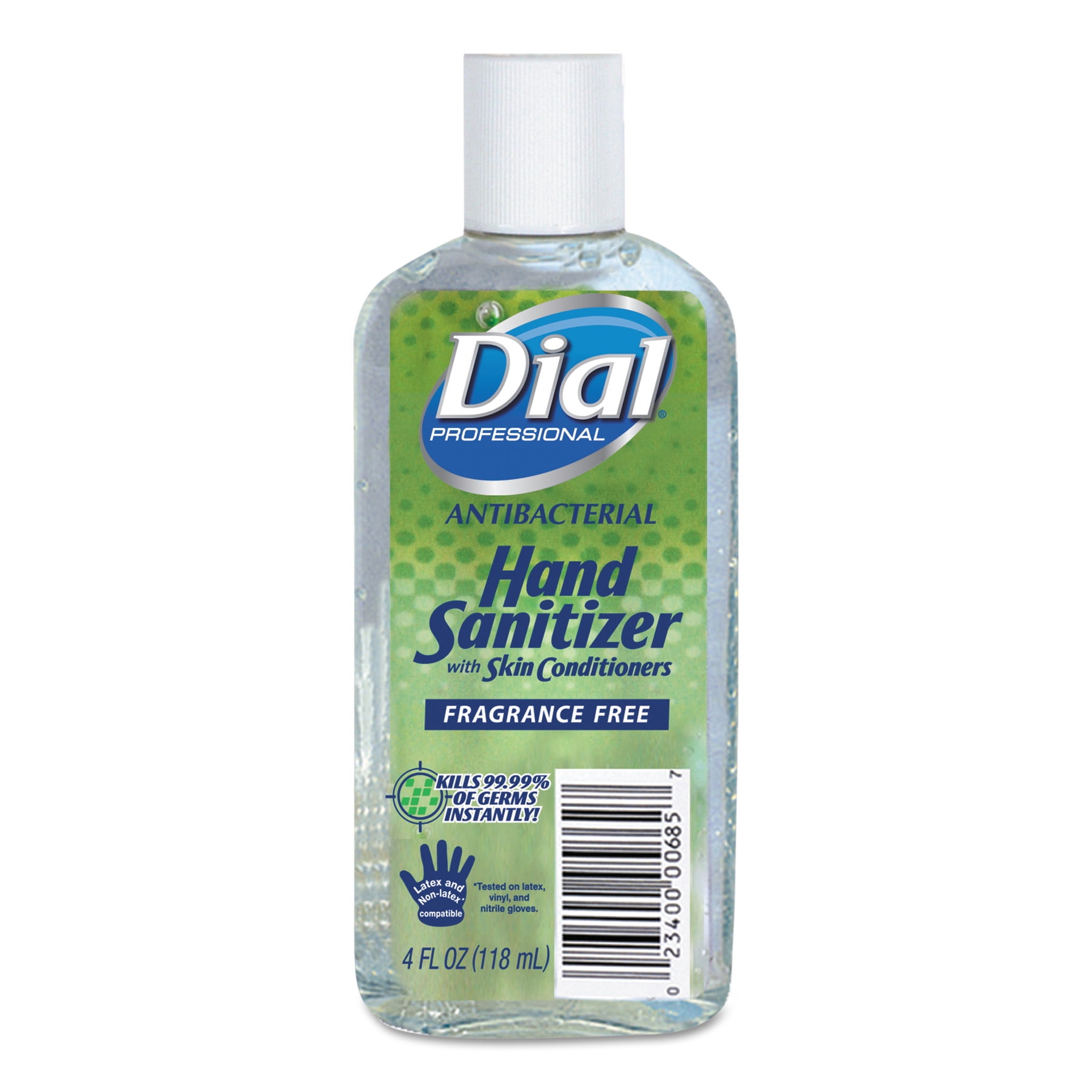 Dial Professional Antibacterial Gel Hand Sanitizer with Moisturizers, 4 oz Flip-Top... by Dial Professional