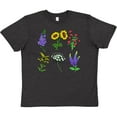 thumbnail image 3 of Inktastic Group of Beautiful Wildflowers Youth T-Shirt, 3 of 5