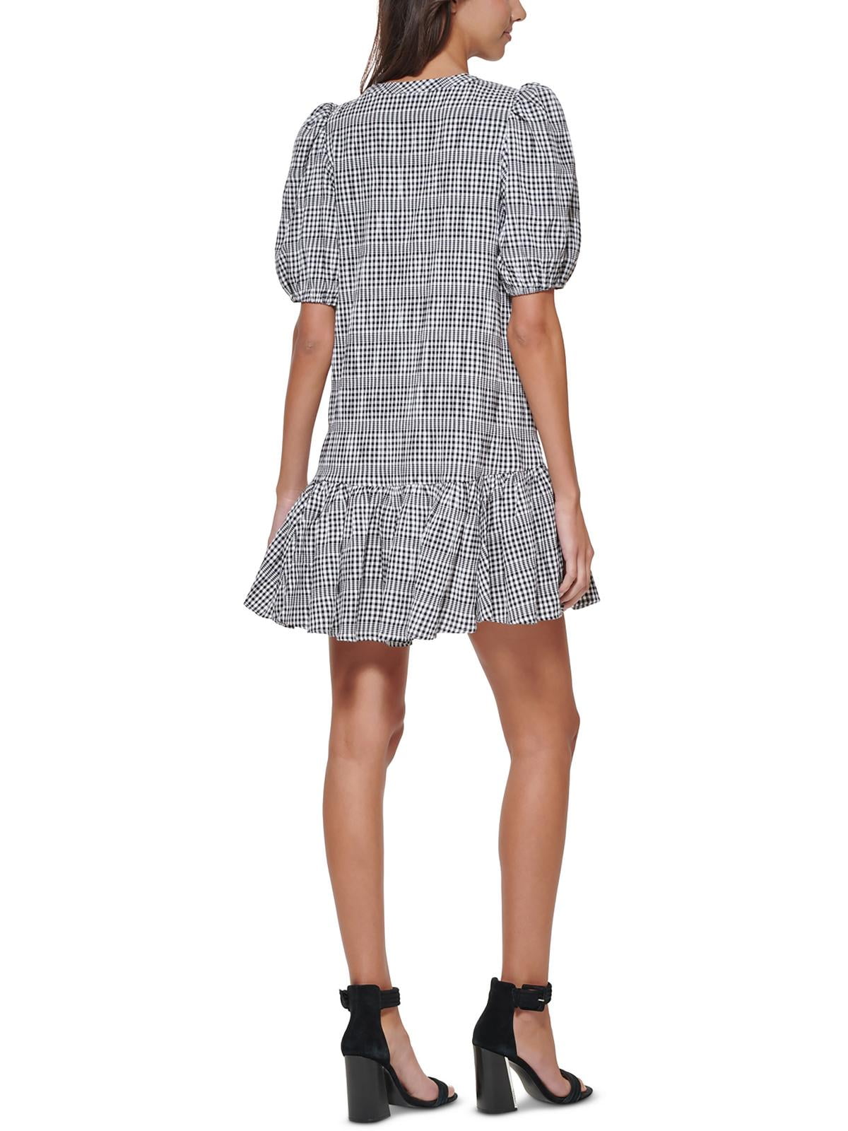 Calvin Klein Womens Petites Casual Mini Shift Dress