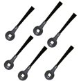thumbnail image 1 of 6pcs Side Brush Replacement Parts For Shark Ion Robot Iq R101ae (rv1001ae), Iq R101 (rv1001) Rv1000 Hy, 1 of 5