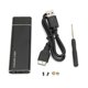 thumbnail image 2 of Hard Drive Enclosure M.2 NGFF to USB3.0 High Speed 5Gbps Portable Stable SSD Enclosure for Windows for OS X Black, 2 of 5