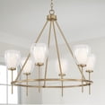 thumbnail image 6 of Capital Lighting 455961 Joss 6 Light 35" Wide Chandelier - Brass, 6 of 7