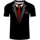 thumbnail image 1 of "Xishao Camisetas Hombre Baratas Ties 3D Ties Ties De Verano De Hombres T Shirt Camisetas Camiseta Retro Corbata Traje 3D Impresión 3D Camiseta De Manga Casual Manga De Manga De Manga Divertida Tops" Xishao ropa, 1 of 2
