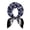 Blue Carriage, variant on Women's Silky Feeling Satin Neckerchief Square Scarf 26.5 x 26.5 Inches, Orange and Brown