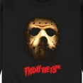 thumbnail image 3 of Friday the 13th - Dark Mask Fade  - Men's Crew Neck Fleece Pullover, 3 of 5