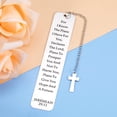 thumbnail image 4 of Bible Verses Bookmark Gifts for Women, Jeremiah 29 11, Christian Religious Easter Basket Stuffers for Teens Boys Girls, Book Lover Gifts, Inspirational Catholic Gifts Baptism First Communion Gifts, 4 of 6