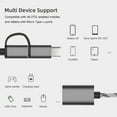 thumbnail image 4 of 2Pcs Transfert Connecteur Transfert Câblage, USB3.0 Électronique pour Ordinateur PC Gris, 4 of 8