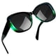 thumbnail image 1 of Gafas de Sol Joopin Sobredimensionadas de Acetato Polarizadas UV400 Negro Verde, 1 of 6
