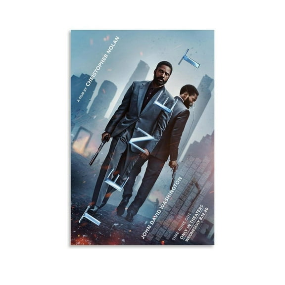 Tenet Movie Poster Canvas Art Posters for Room Aesthetic And Wall Art Picture Living Room Decor Poster