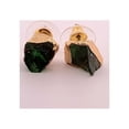 thumbnail image 6 of Green Quartz Gold Stud Earrings GQGSE3, 6 of 7