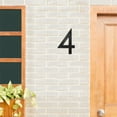 thumbnail image 5 of Mlkoz Home Decor, 5 Inch Modern Metal House Numbers Door Number House Address Letters And Numbers For Outside Signs, Birthday Gifts, 5 of 5