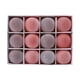 thumbnail image 2 of Set de 12 adornos navideños cubiertos de terciopelo | Bolas decorativas de plástico a prueba de fracturas de 6 cm | Decoraciones multicolores para árboles navideños | Decoración ligera y elegante, 2 of 6