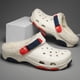 thumbnail image 4 of Nuevos zapatos perforados cálidos de felpa para hombre, suela gruesa, zapatos informales para el hogar para parejas, zapatillas de algodón suaves y cómodas de EVA, regalo, 4 of 4