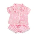 thumbnail image 6 of My Life As Pajama Fashion Set for 18-inch Doll, 3 Pieces Included, Pink & White Print, Unicorn Theme, 6 of 9