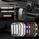 thumbnail image 2 of Screen Protector Compatible with Apple Watch Series 8 7 Case 45mm Hard PC Plating Bumper HD Tempered Glass Cover for iwatch 8 Series 7 Unisex Smartwatch Band Accessories (45mm, Black), 2 of 5