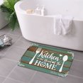 thumbnail image 3 of SPXUBZ Non Slip Flannel Polyester Floor Mat Kitchen Is The Heart Of The Home For Bathroom Kitchen Bedroom Decoration 24x16 inch, 3 of 5