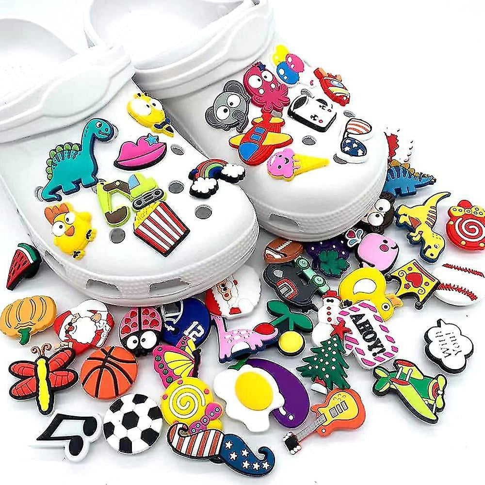 Lof Of 30 50 100pc Random Shoe Charms For Clog Shoes