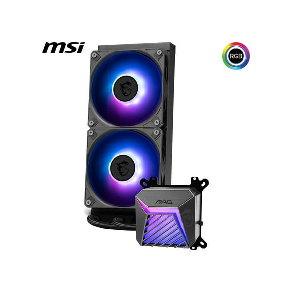 MSI CLA15240 MAG Coreliquid A15 240 ARGB CPU Liquid Cooler