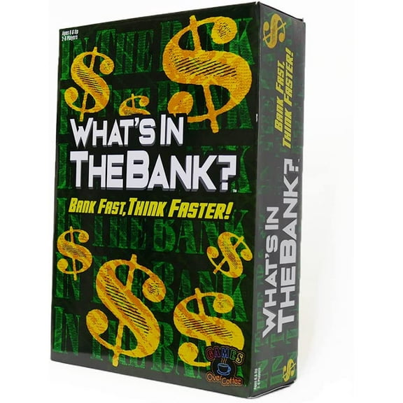 What's in the Bank? A Strategic and Easy-to-Learn Card Game - The Perfect Family-Friendly Party Game