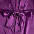thumbnail image 7 of XIAOCHA Cami Short Set For Women 4-Piece Satin Lace Trim Sleepwear Set Silky Elegant Loungewear, 7 of 7