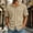 Khaki, variant on Tdoqot Mens Cotton Button Down Shirts with Pockets- Casual Summer Lapel Short Sleeve Beach Shirts Navy Size 2XL