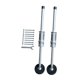 thumbnail image 1 of 2 piezas de nivelador de escalera, patilizantes de escalera de extensión Pats Accesorios de escalera de escalera Herramientas ajustables con pies de Longitud 50 cm, 1 of 8