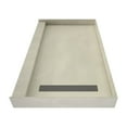 thumbnail image 7 of Tile Redi RT3360R-PVC-BN3 1-Curb Shower Pan w/Trench Drain & Grate Black/Nickel, 7 of 7