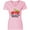 AD-Pink, variant on Inktastic I'll Be Home for Christmas Truck with Tree Women's V-Neck T-Shirt