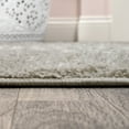 thumbnail image 6 of JONATHAN Y MOROCCAN HYPE 2 x 8 Runner Rug, Elm Diamond Stripe Geometric Shag - Gray/Ivory, MOH408B-28, 6 of 8