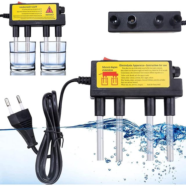 Probador de calidad del agua Electrolizador Probador de calidad del agua Electrolisis Barras de hierro Probador Tds Electrolizador Verificación rápida de la calidad del agua para todos los tipos de agua Ba XianweiShao 1327534380088