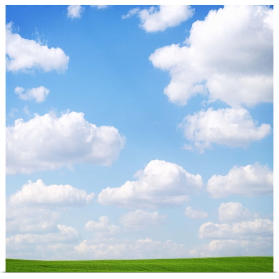 Great BIG Canvas | Rolled Don Hammond Poster Print entitled Clouds In The Sky