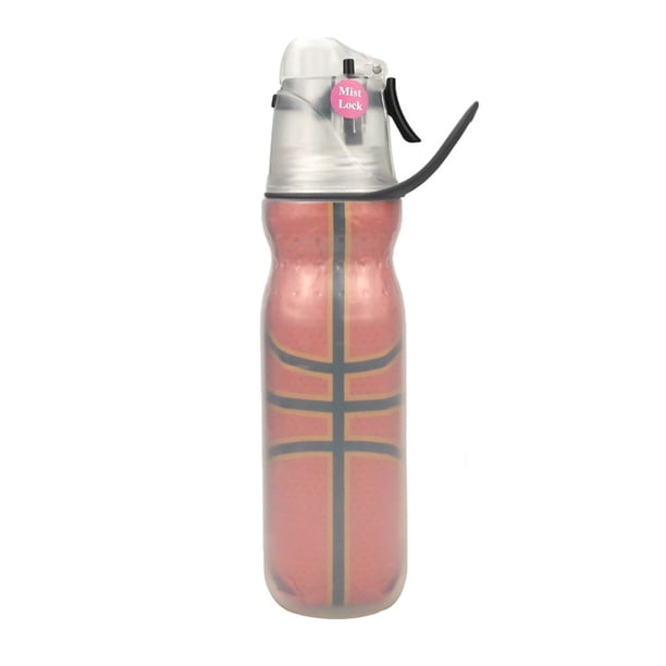 590ml 20.8fl Oz Summer Exercise, Drinking Water Remove Heat, Double Layer Keep Cold, Spray Water Cup, Outdoor Sports Water Cup, Creative Gift