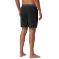 thumbnail image 3 of INSPIRE CHIC Men's Contrast Color Elastic Waist Lining Surfing Drawstring Swimming Shorts 30 Black, 3 of 6