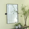 thumbnail image 4 of TEHOME Black Bathroom Mirror, 20x30 inches, Rectangle Pivot Vanity Wall Mirror, 4 of 6