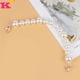 thumbnail image 5 of Accesorios de la cadena de perlas de moda liso blanco imitación perla telefónica cadena de tarjetas de San Valentín Día de San Valentín Regalos de cumpleaños para mujeres tipo 2 2 piezas Sweethay AP004769-02, 5 of 7