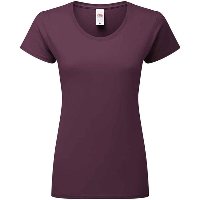 Fruit of the Loom T-Shirt Iconique 195 pour Femmes