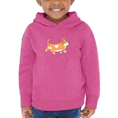 

Cute Corgi Dog Walking Hoodie Toddler -Image by Shutterstock 2 Toddler